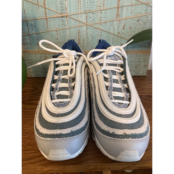 Nike Air Max 97 OG Gray and Blue DQO132-991 Women’s US Size 8 EUR 39 - Picture 2 of 15